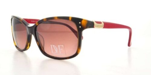 Dianne Von Furstenberg Layla 206 Black Red
